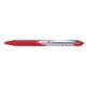 Pilot V-Ball RT 07 Bolígrafo retráctil con clip Rojo